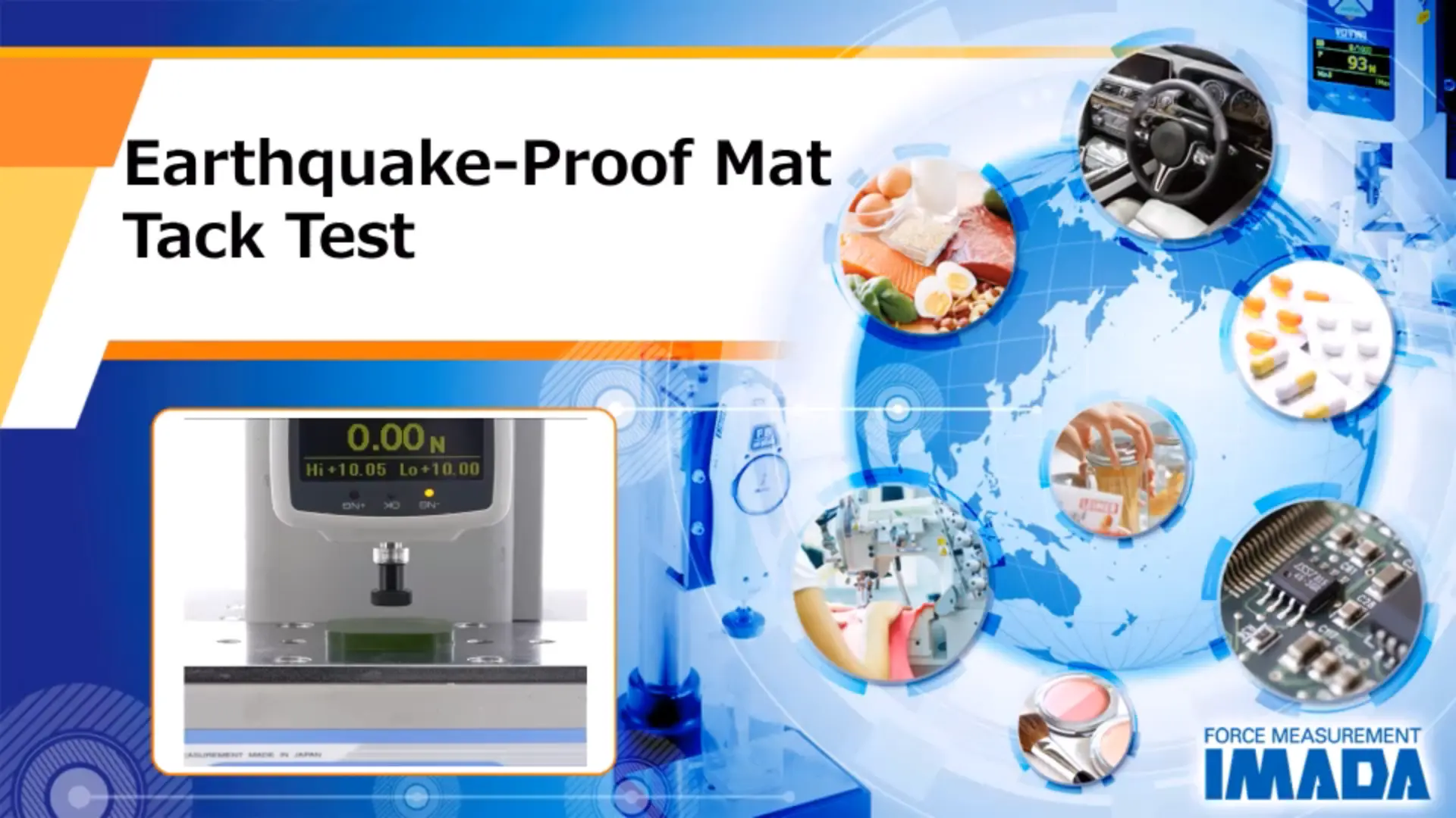 Earthquake-Proof Mat Tack Test